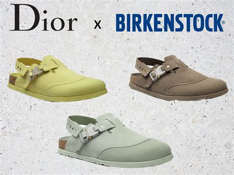 dior et birkenstock|dior birkenstock collab.